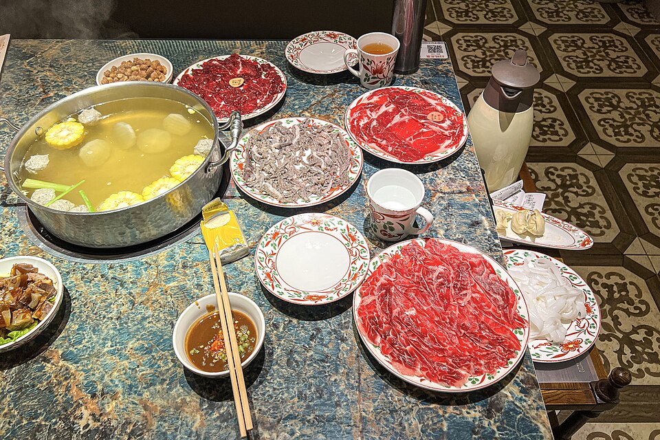 Beef hot pot