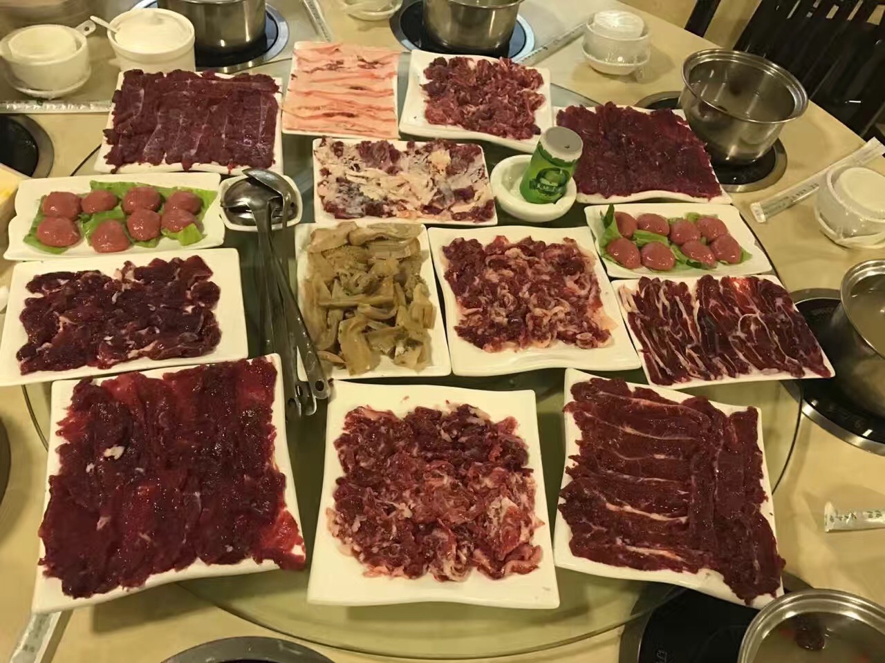 Beef hot pot