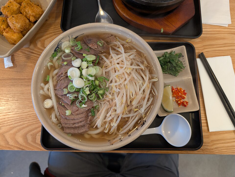 Beef noodle soup