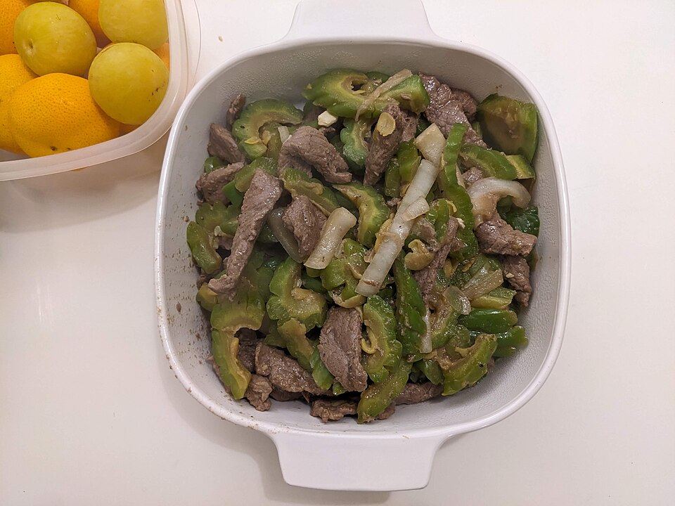 goat with bitter melon