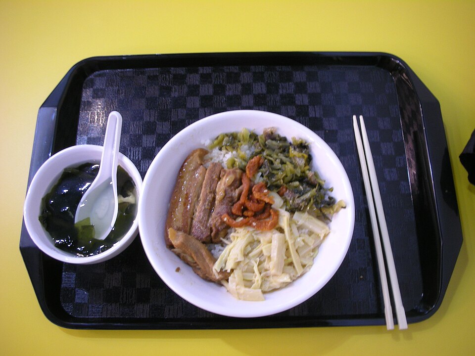 braised pork belly rice