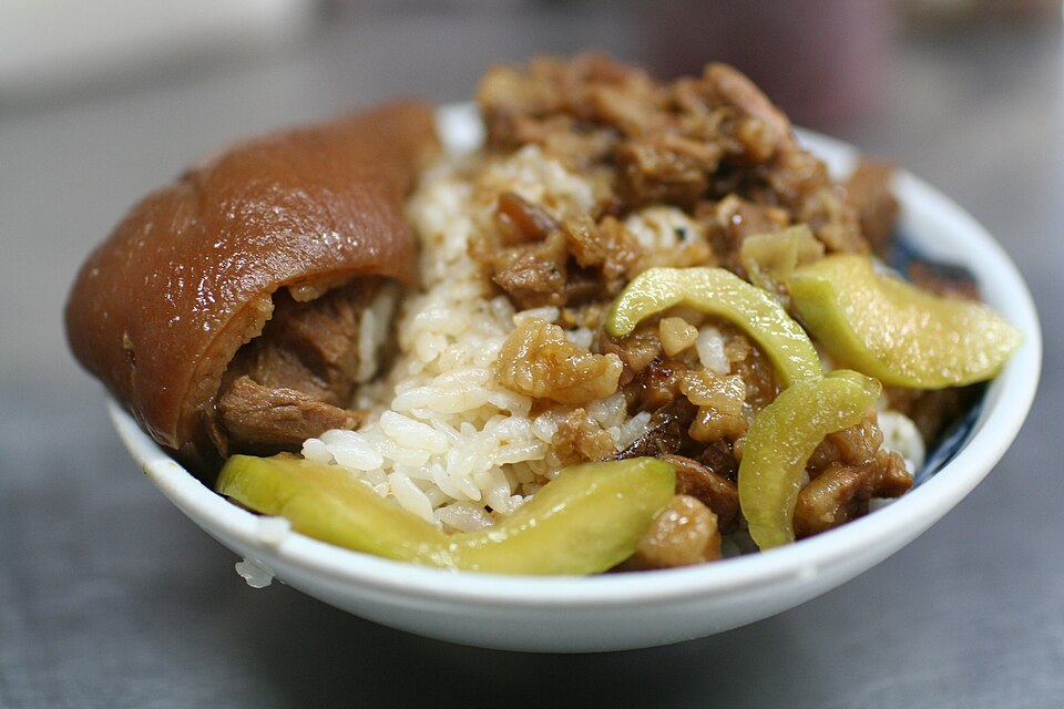 Braised pork rice