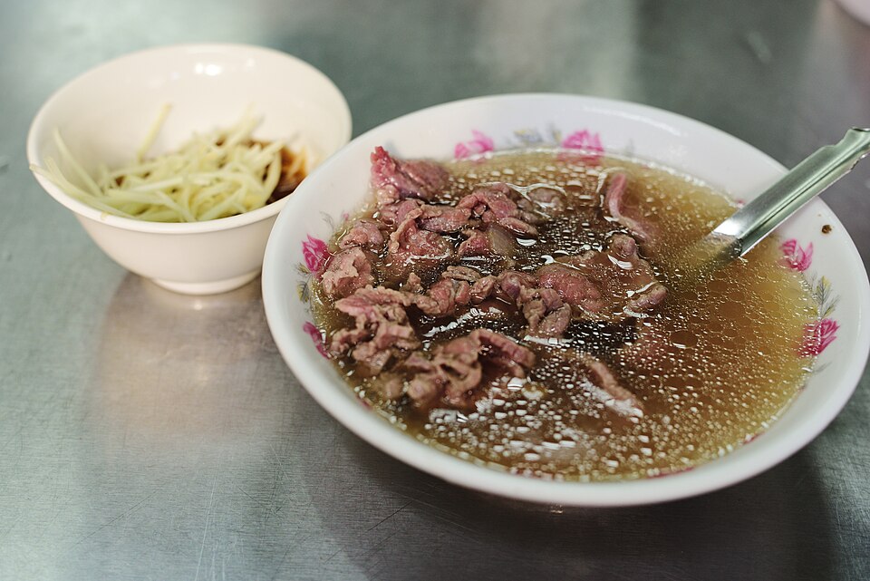 clear beef soup