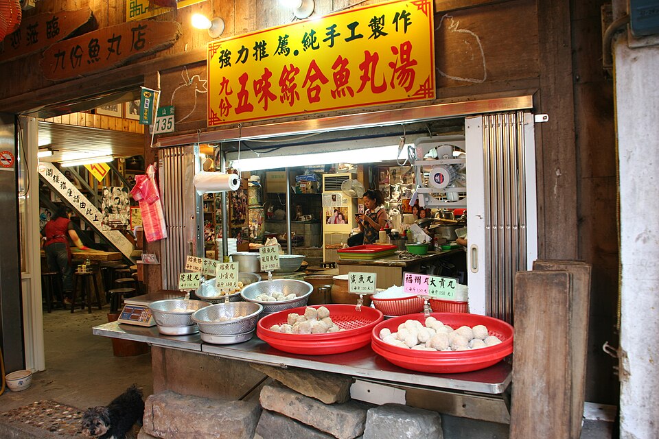 Marlin fish-ball soup