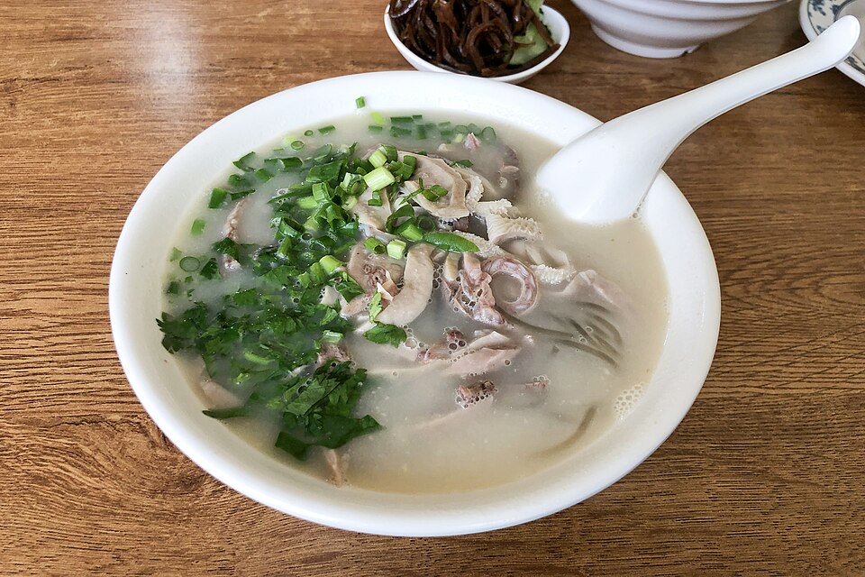 Goat offal soup