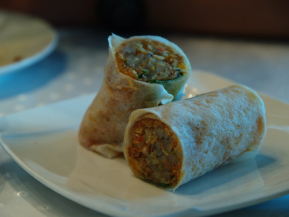 Taiwanese spring roll (run-bing)