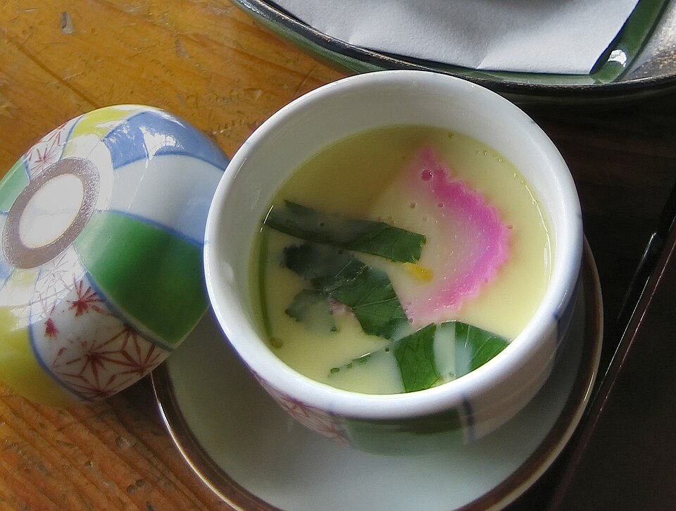 Steamed egg soup