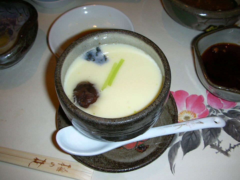 Steamed egg soup