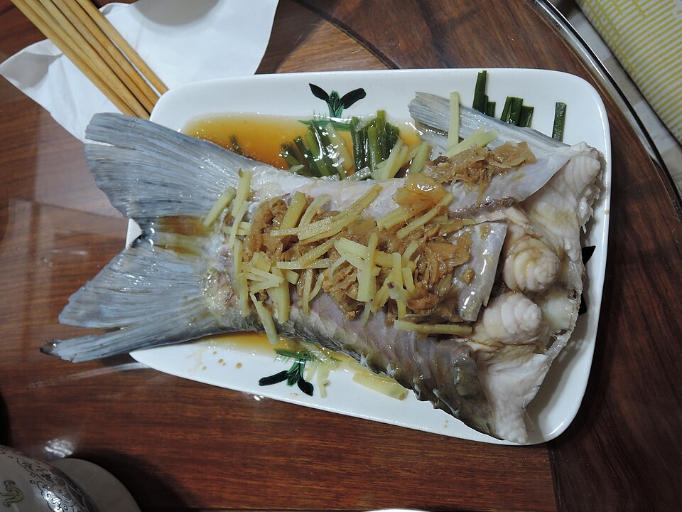 Steamed fish