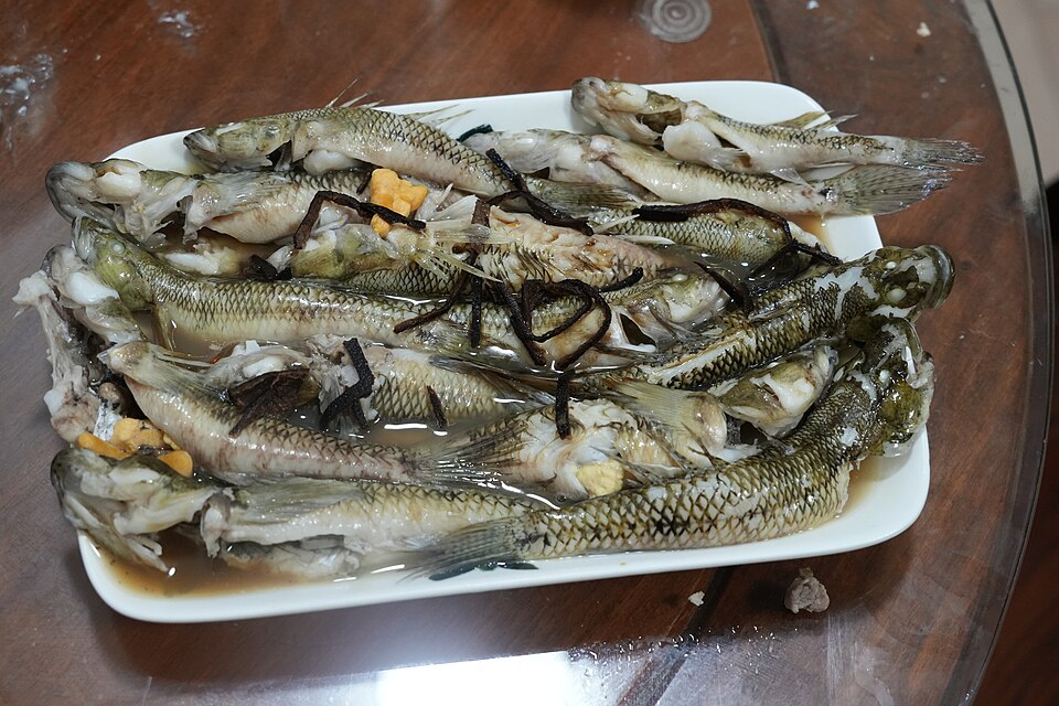 Steamed fish