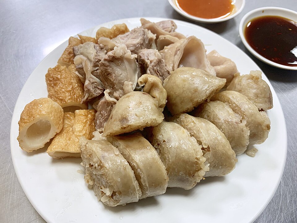 Sticky rice sausage