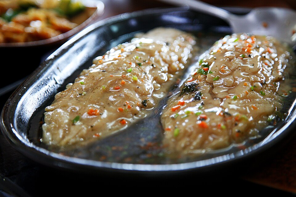 Stuffed bitter melon soup